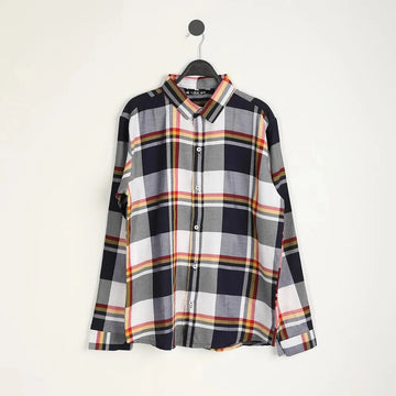 قميص كاروهات رجالي احمر من ازياء